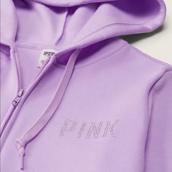 VS PINK OUTFIT Victoria's Secret PINK Bling
FullZip & Matching Joggers size L XL - Picture 9 of 12